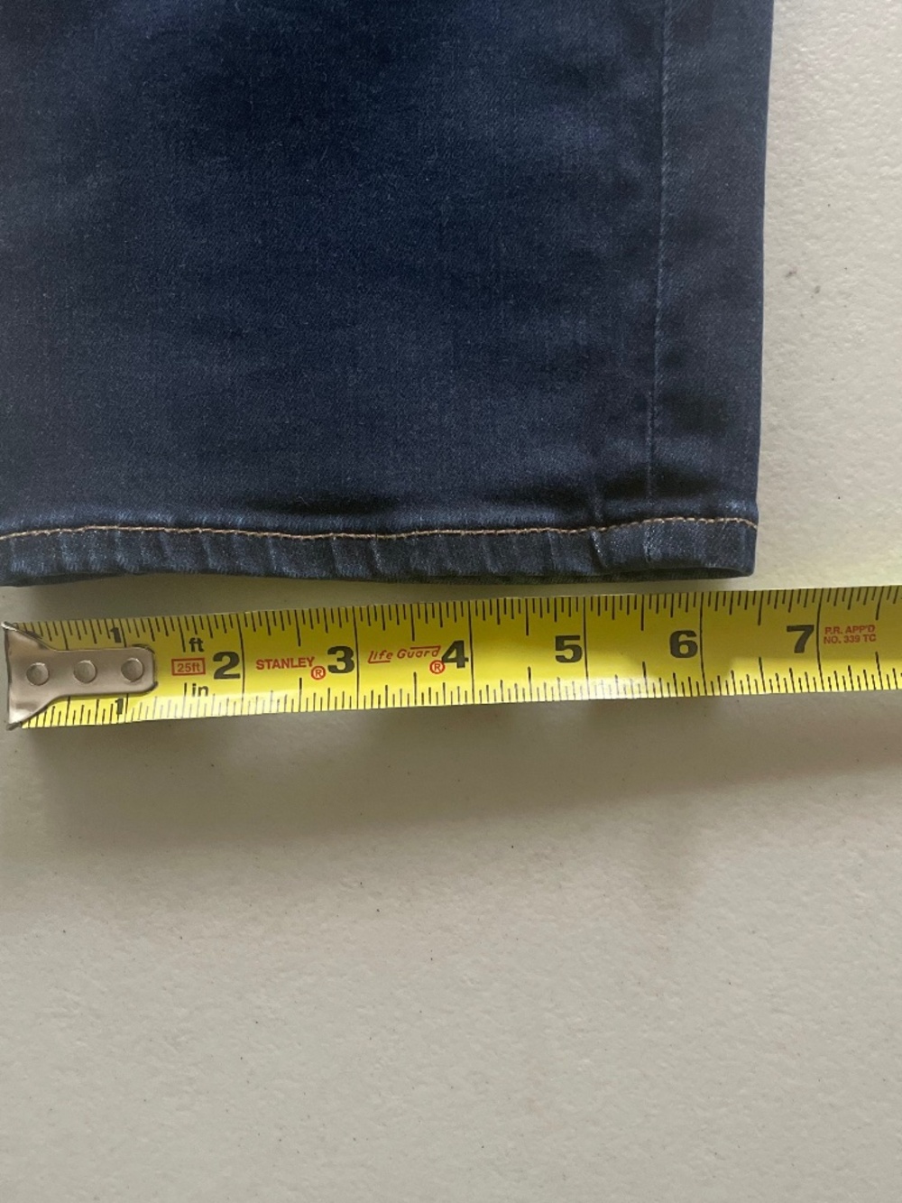 Talbots Flawless Five-Pocket Straight-leg Jeans Dark Wash Denim in Size 14 - Picture 10 of 10